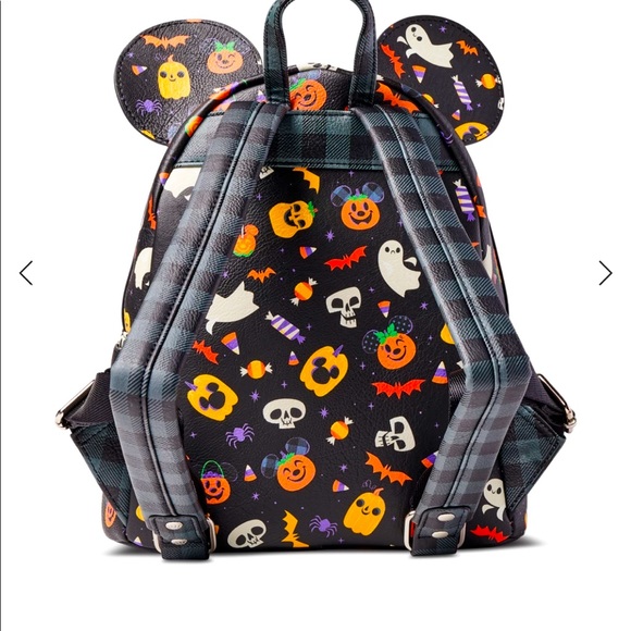 NWT Loungefly Authentic Disney Halloween Backpack - Picture 3 of 8